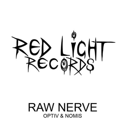 Raw Nerve / Piston album by Optiv - Drum and Bass Cover Art