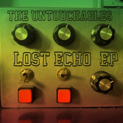 Lost Echo album by The Untouchables - Drum and Bass Cover Art