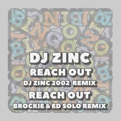Reachout Remixes album by DJ Zinc - Drum and Bass Cover Art