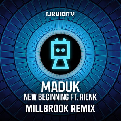 New Beginning (Millbrook Remix) album by Lexurus, Maduk, Millbrook & RIENK - Drum and Bass Cover Art