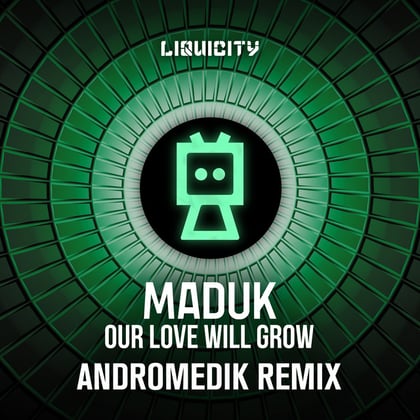 Our Love Will Grow (Andromedik Remix) album by Andromedik, Maduk & J Fitz - Drum and Bass Cover Art