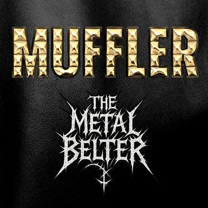 The Metal Belter album by Muffler - Drum and Bass Cover Art