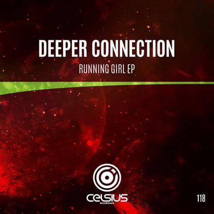Running Girl EP album by Deeper Connection - Drum and Bass Cover Art