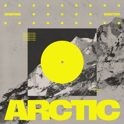 Arctic album by Skepsis - Drum and Bass Cover Art