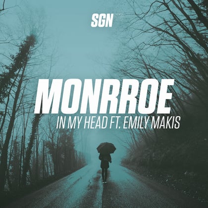 In My Head album by Monrroe - Drum and Bass Cover Art