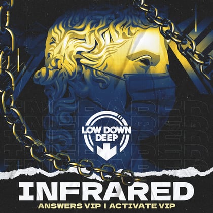 Answers VIP / Activate VIP album by INFRARED - Drum and Bass Cover Art