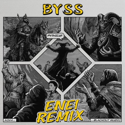 Byss album by Enei - Drum and Bass Cover Art