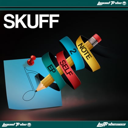 Note 2 Self EP album by Skuff - Drum and Bass Cover Art