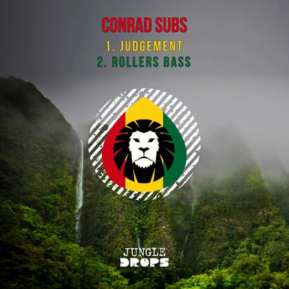 Jungle Drops 11 album by Conrad Subs - Drum and Bass Cover Art