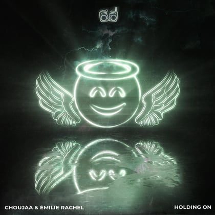 Holding On album by Captain Bass, Choujaa & Émilie Rachel - Drum and Bass Cover Art