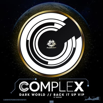 Dark World / Back It Up VIP album by Complex & Decoy - Drum and Bass Cover Art