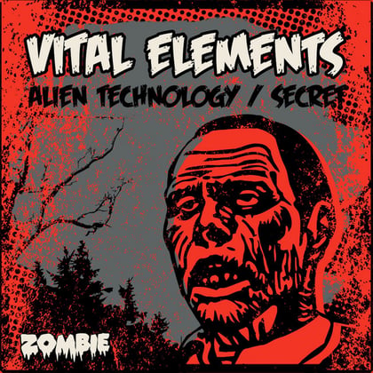 Alien Technology / Secret album by Vital Elements - Drum and Bass Cover Art