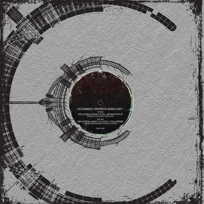 Crossbreed Definition Series Part 1 album by The Outside Agency - Drum and Bass Cover Art