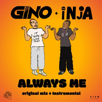 Always Me album by Inja - Drum and Bass Cover Art