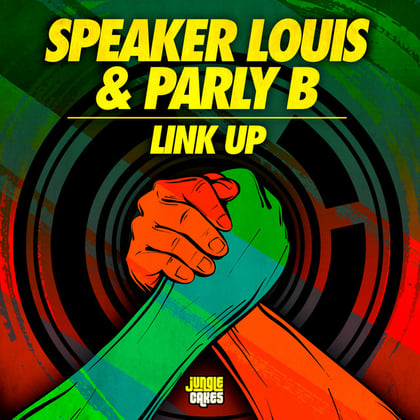 Link Up album by Parly B - Drum and Bass Cover Art