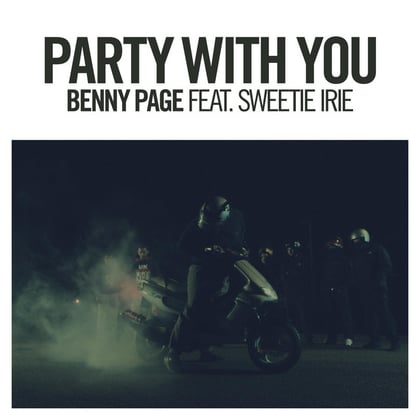 Party With You album by Benny Page - Drum and Bass Cover Art