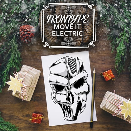 Move IT / Electric album by IRONTYPE - Drum and Bass Cover Art