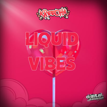 LIQUID VIBES album by Kreecha - Drum and Bass Cover Art