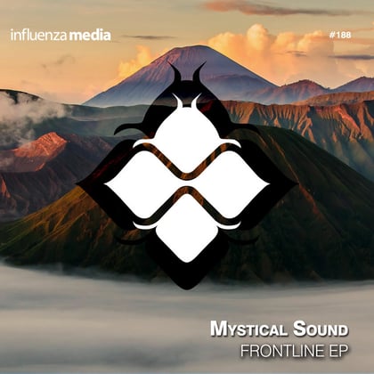 Frontline EP album by Mystical Sound - Drum and Bass Cover Art