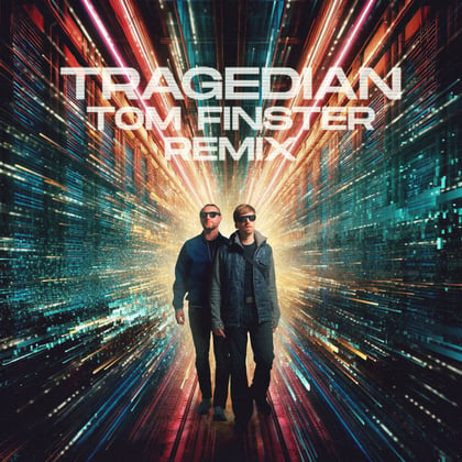 Tragedian album by Neonlight & Tom Finster - Drum and Bass Cover Art
