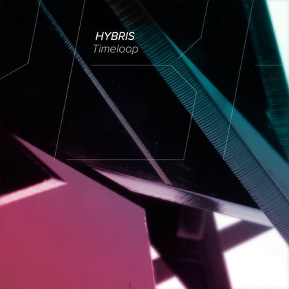 Timeloop album by Hybris - Drum and Bass Cover Art