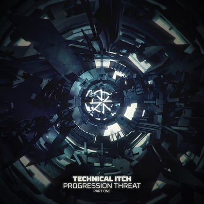 Progression Threat One album by Technical Itch - Drum and Bass Cover Art