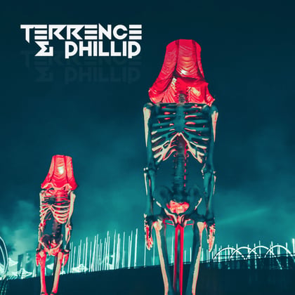 Trust No One album by Terrence & Phillip - Drum and Bass Cover Art