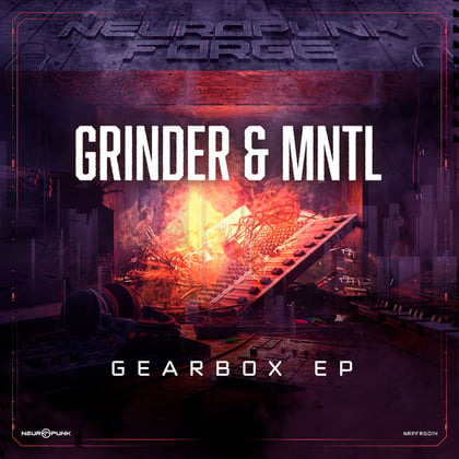 Gearbox album by Grinder - Drum and Bass Cover Art