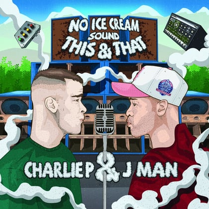 This & That album by Jman & No Ice Cream Sound - Drum and Bass Cover Art