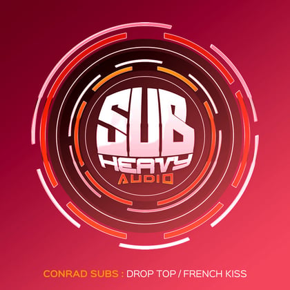 Drop Top / French Kiss album by Conrad Subs - Drum and Bass Cover Art