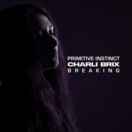 Breaking album by Charli Brix - Drum and Bass Cover Art