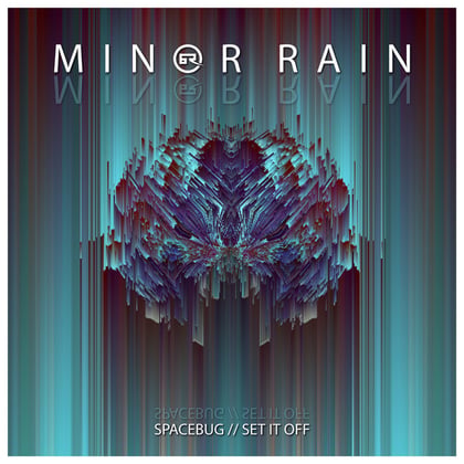 Spacebug / Set It Off album by Minor Rain - Drum and Bass Cover Art