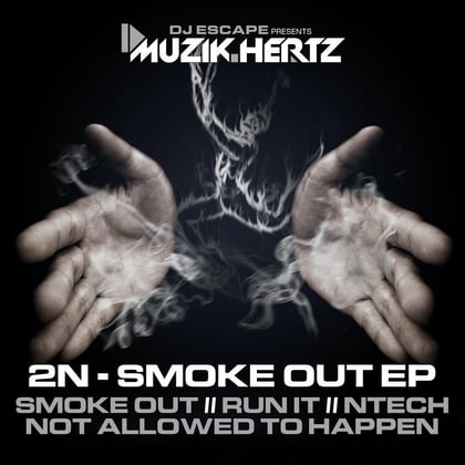 Smoke Out EP album by 2N - Drum and Bass Cover Art
