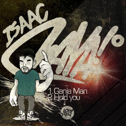 Ganja Man album by Isaac Maya - Drum and Bass Cover Art