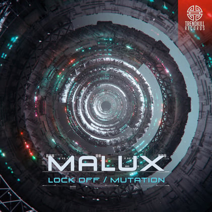 Lock Off album by Malux - Drum and Bass Cover Art