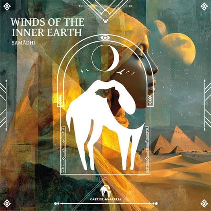 Winds of the Inner Earth album by Tengu, Samādhi & Cafe De Anatolia - Drum and Bass Cover Art
