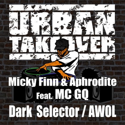 Dark Selector / AWOL album by Micky Finn & Aphrodite - Drum and Bass Cover Art