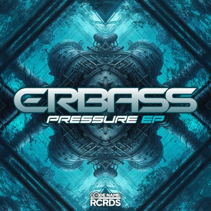 Pressure EP album by ERBass - Drum and Bass Cover Art