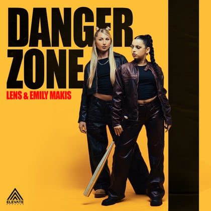 Danger Zone album by Lens - Drum and Bass Cover Art