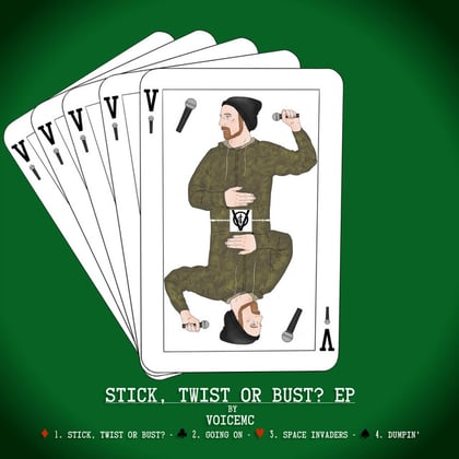Stick, Twist or Bust? album by Voicemc - Drum and Bass Cover Art