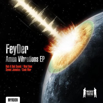 Amen Vibration album by Feyder - Drum and Bass Cover Art