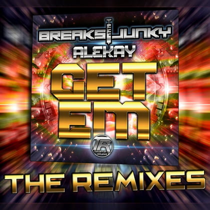 Get Em: The Remixes album by Alekay - Drum and Bass Cover Art