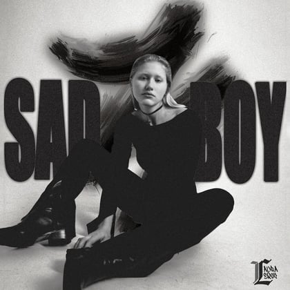 Sadboy album by Laura LeRoy - Drum and Bass Cover Art