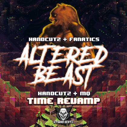 Altered Beast / Time Revamp album by Handcutz - Drum and Bass Cover Art