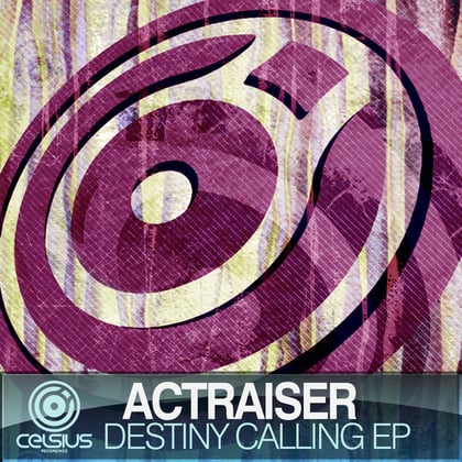 Destiny Calling EP album by Actraiser - Drum and Bass Cover Art