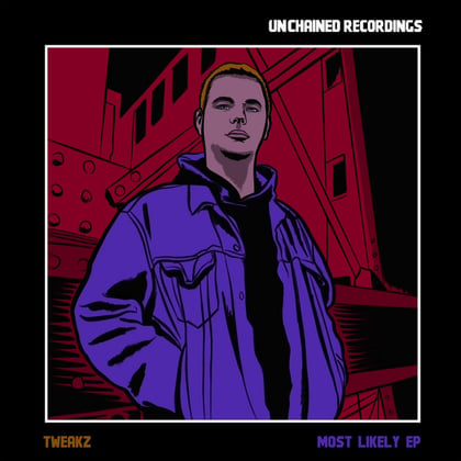 Most Likely album by Tweakz - Drum and Bass Cover Art