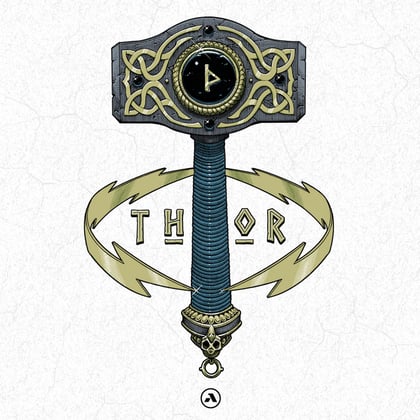 Thor (Break Remix) / Jitters album by Lenzman, Disprove, Was A Be, Break & Dabs - Drum and Bass Cover Art
