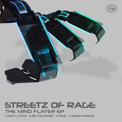 The Mind Flayer EP album by Streetz Of Rage - Drum and Bass Cover Art