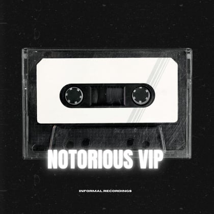 Notorious VIP album by Dutta & Decoder - Drum and Bass Cover Art