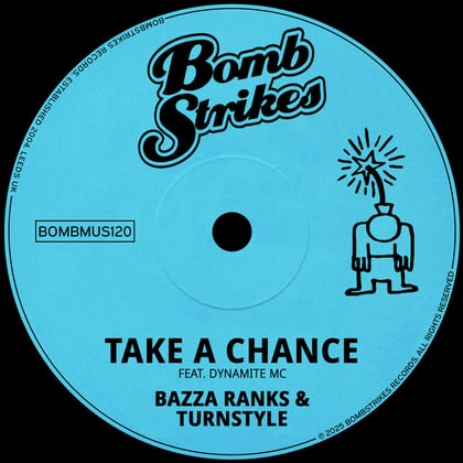 Take a Chance album by Dynamite MC - Drum and Bass Cover Art